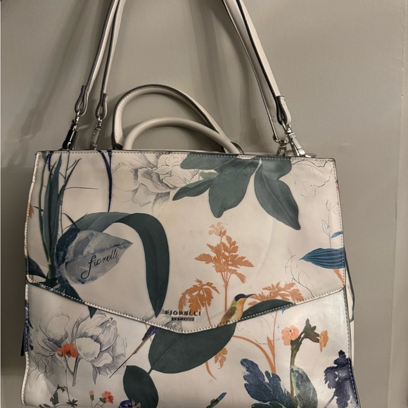 FIORELLI Handbags - FIORELLI WHITE BOTANICAL BAG